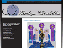 Tablet Screenshot of hendryxchinchillas.com